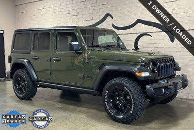2022 Jeep Wrangler Unlimited Willys