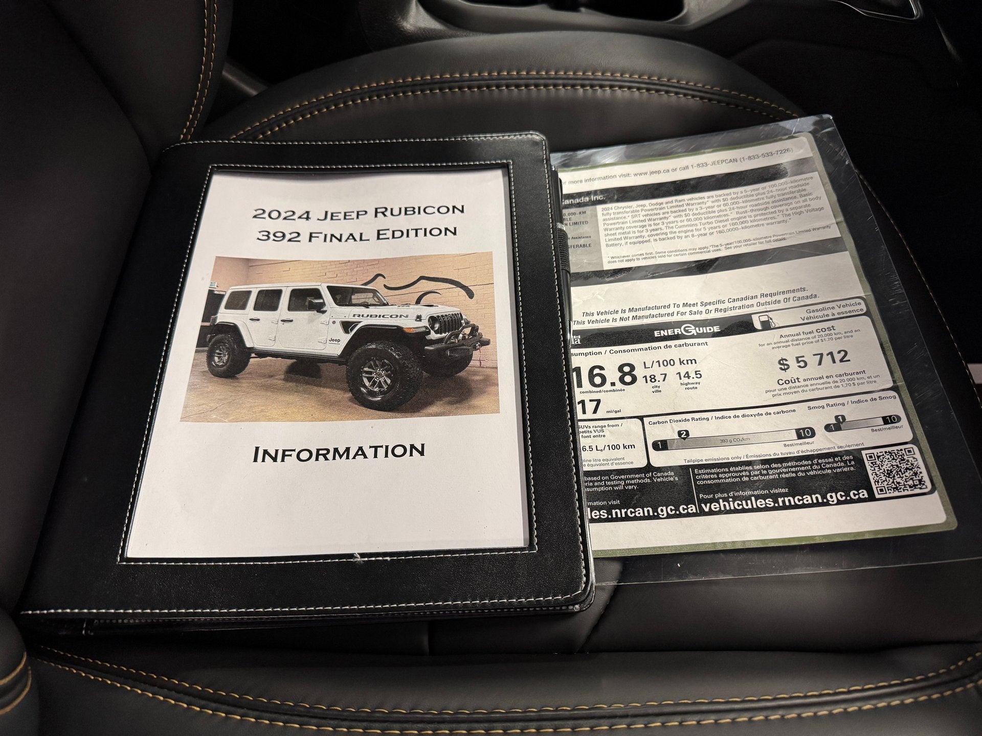 2024 Jeep Wrangler Rubicon 392 Final Edition