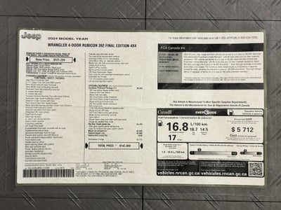 2024 Jeep Wrangler Rubicon 392 Final Edition