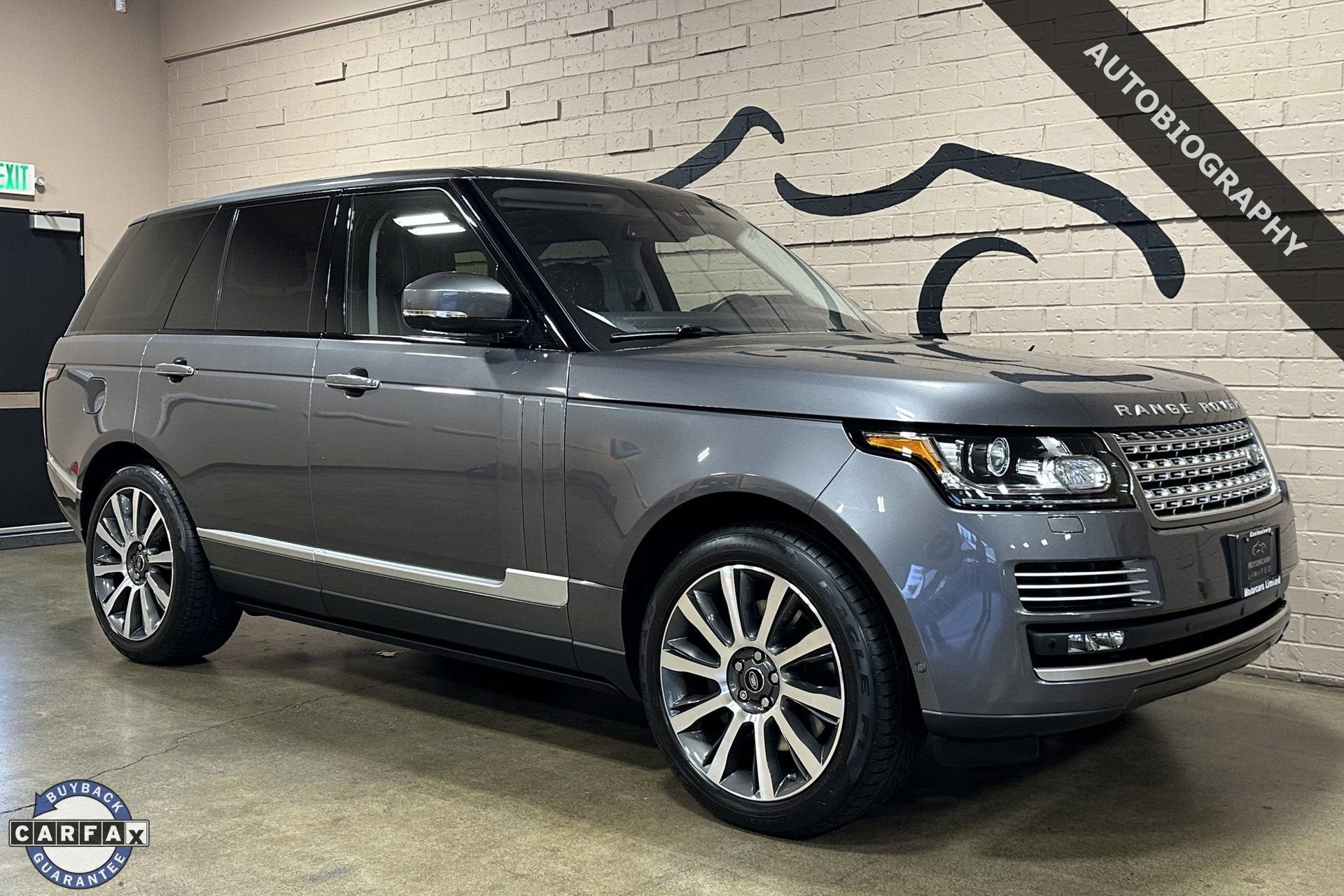 2016 Land Rover Range Rover 5.0L V8 Supercharged Autobiography