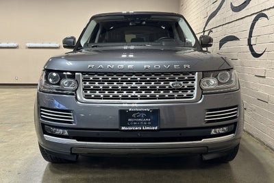 2016 Land Rover Range Rover 5.0L V8 Supercharged Autobiography