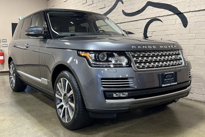 2016 Land Rover Range Rover 5.0L V8 Supercharged Autobiography