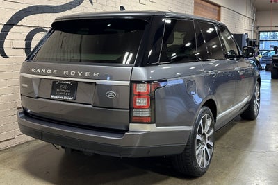 2016 Land Rover Range Rover 5.0L V8 Supercharged Autobiography