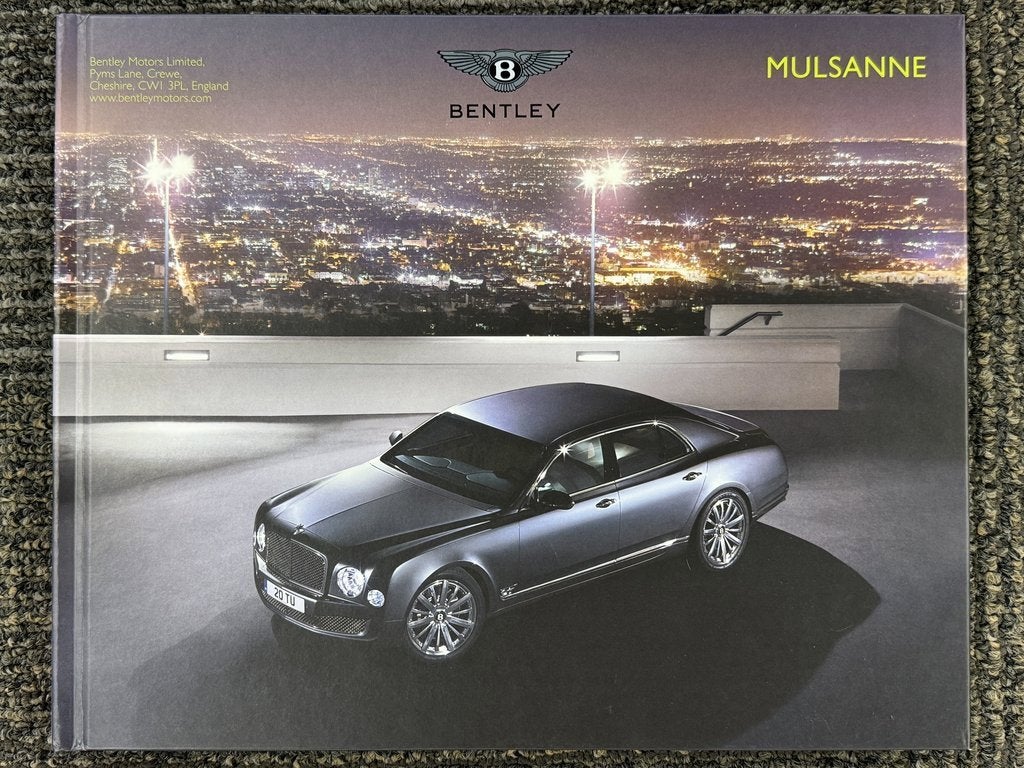 2013 Bentley Mulsanne Mulliner Edition