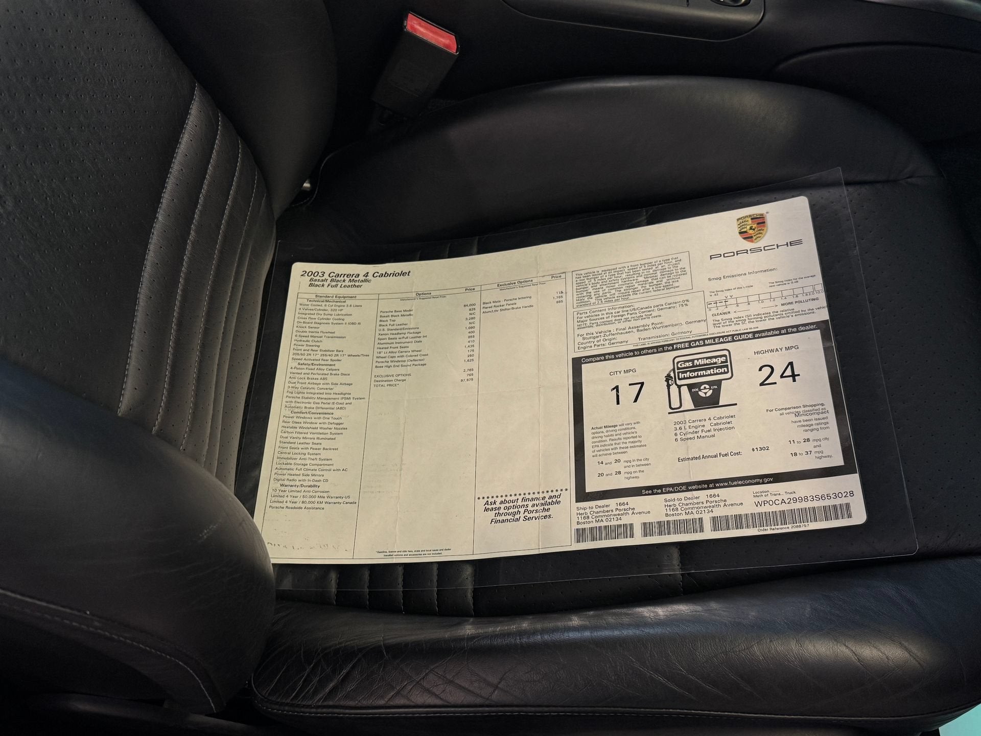 2003 Porsche 911 Carrera 4