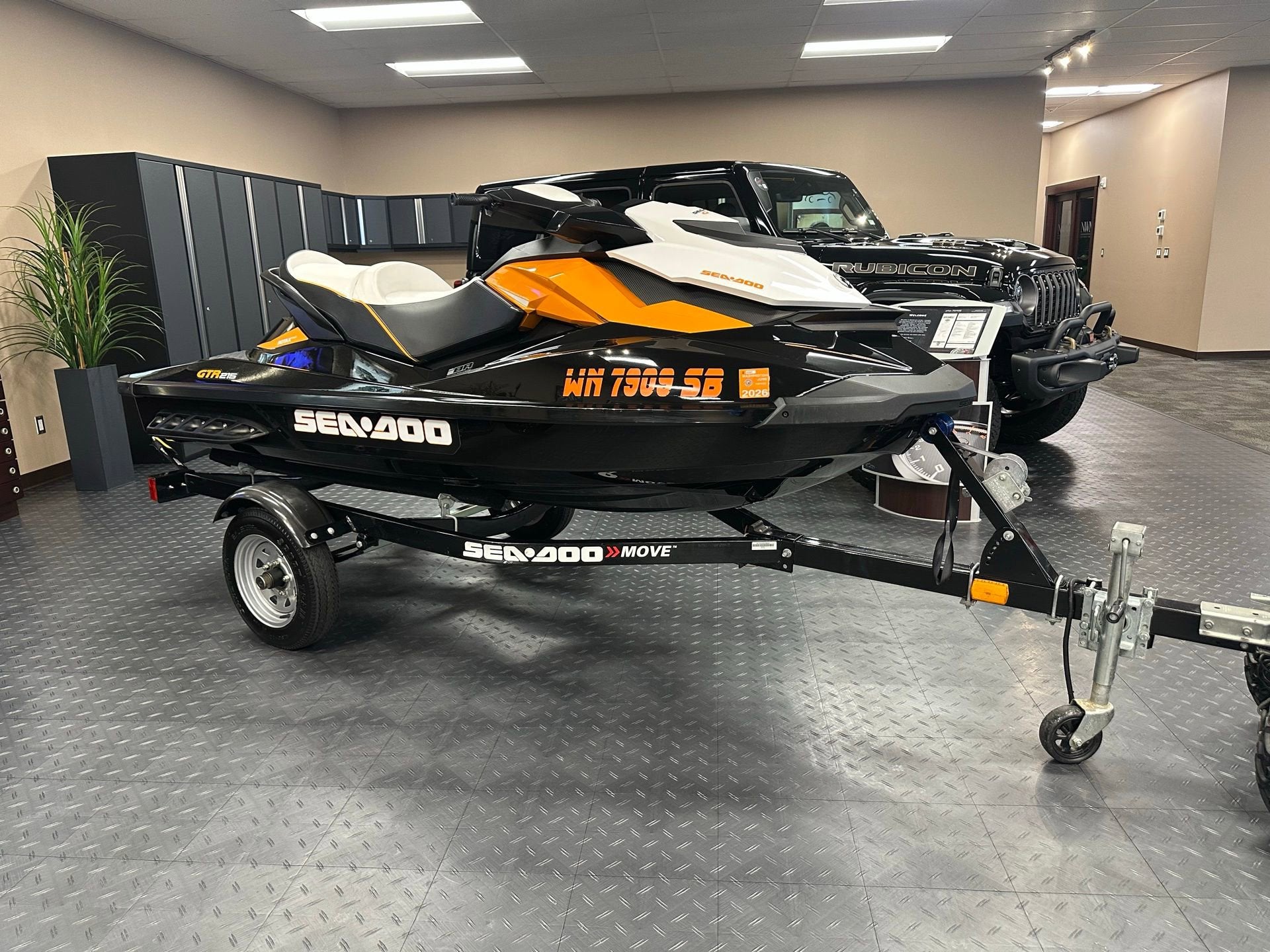 2014 Sea Doo GTR 215 w/Trailer