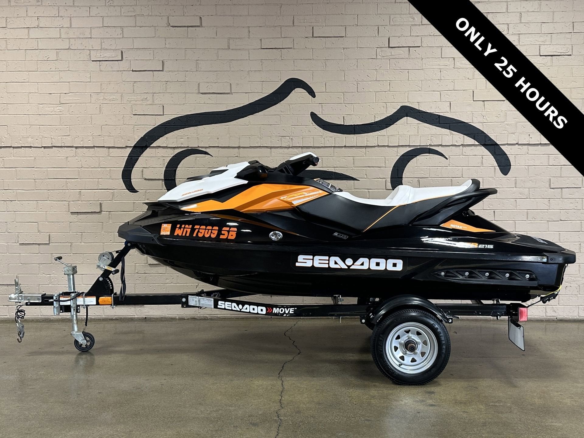2014 Sea Doo GTR 215 w/Trailer