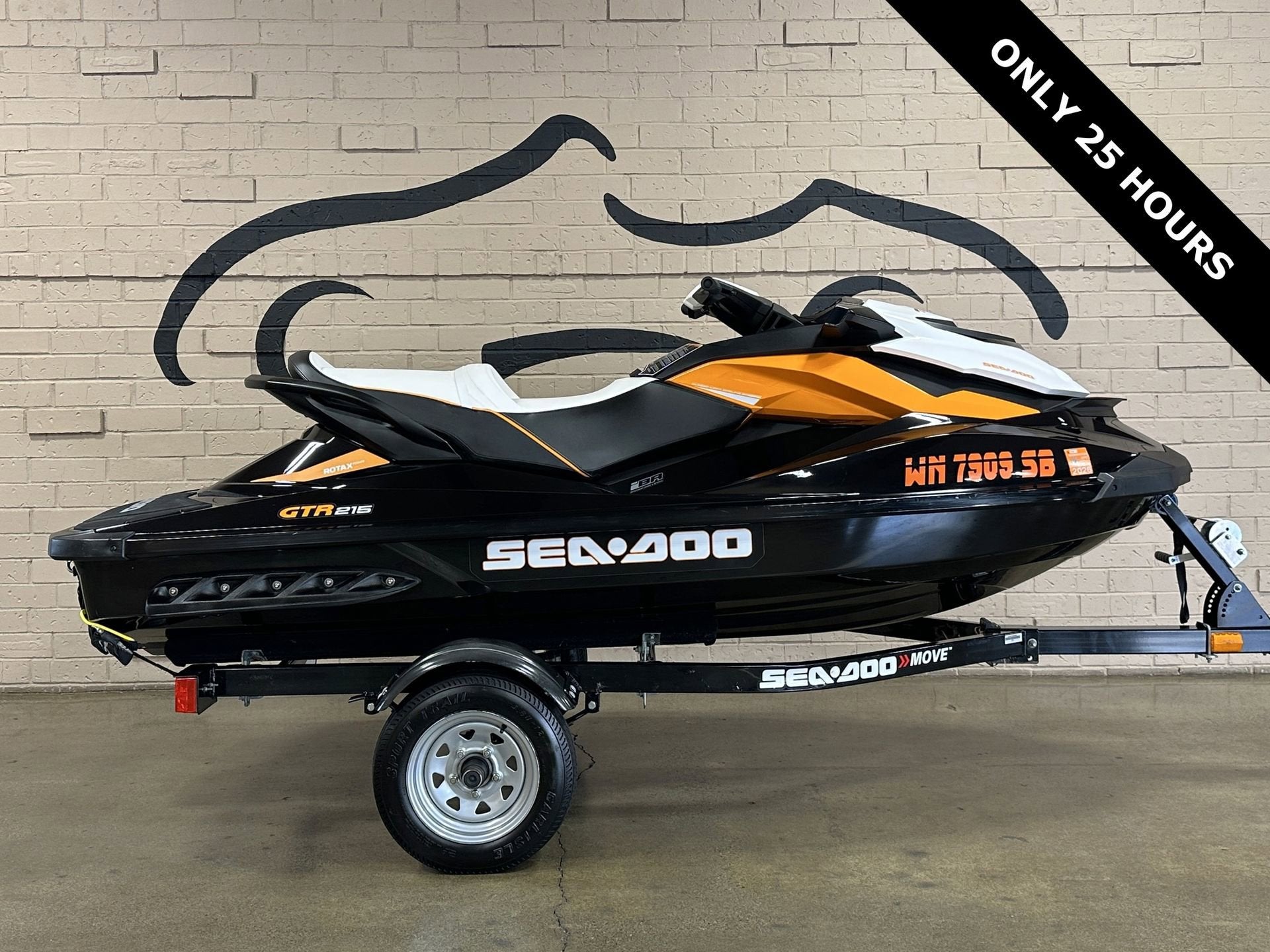 2014 Sea Doo GTR 215 w/Trailer