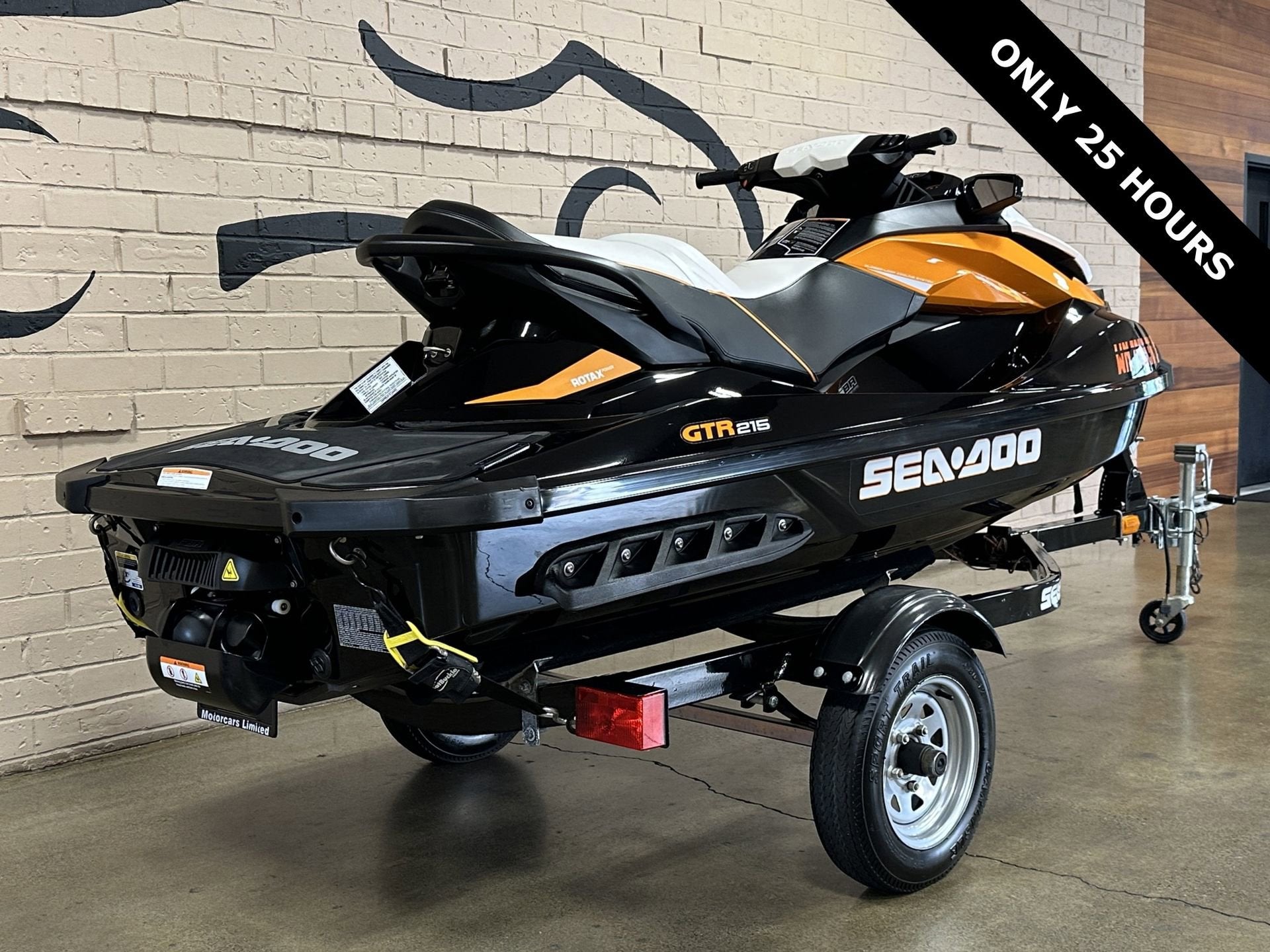 2014 Sea Doo GTR 215 w/Trailer
